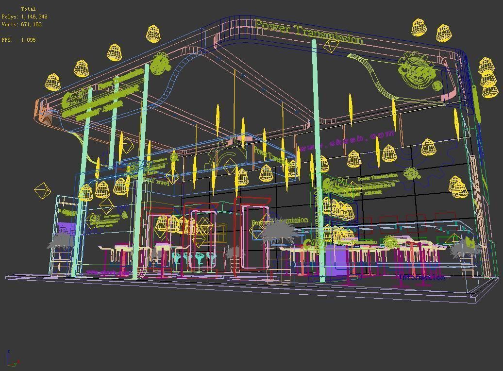 Exhibition - Area - 14X8-3DMAX2009-09 3D model_5