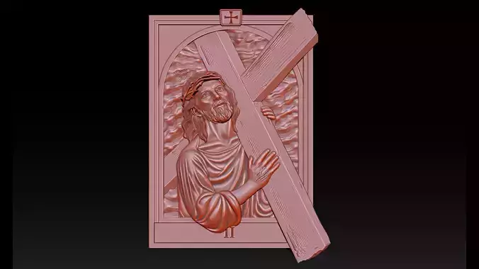 Medium - Station of Cross II 3D print model