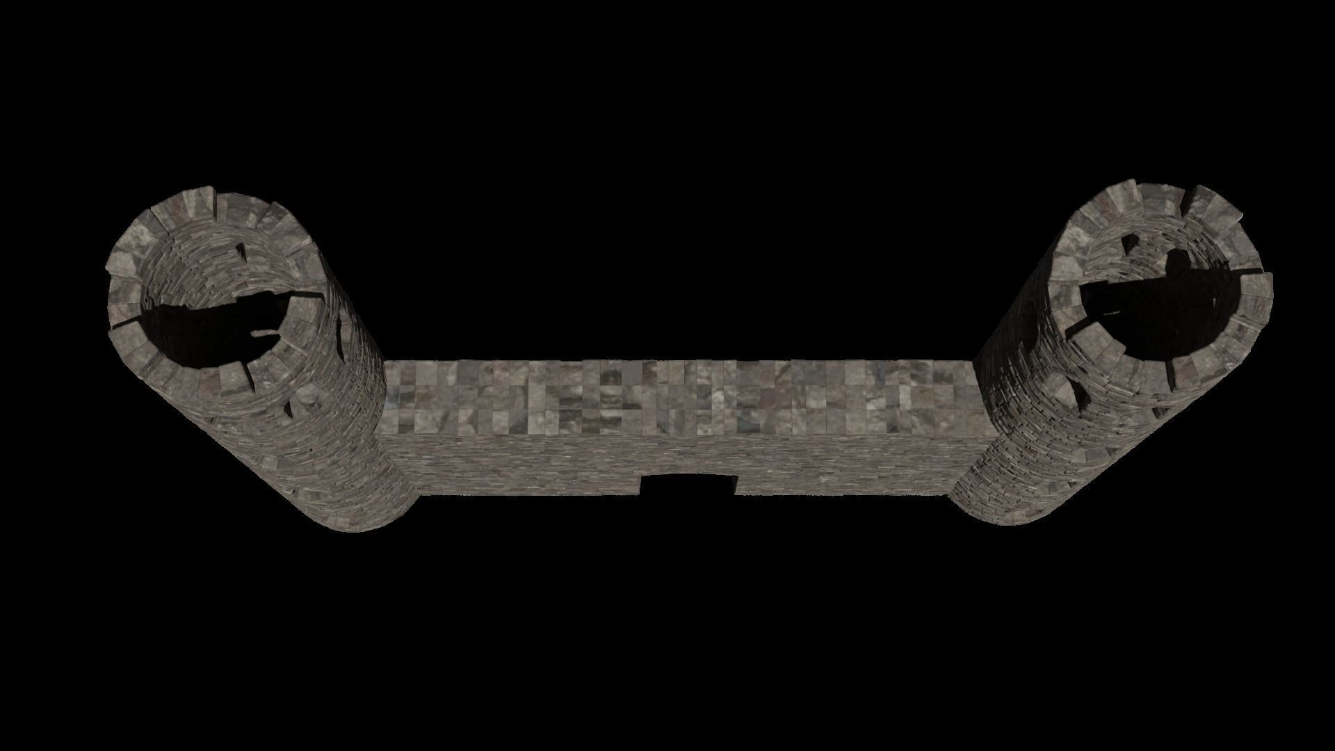 Castle 3D model_5