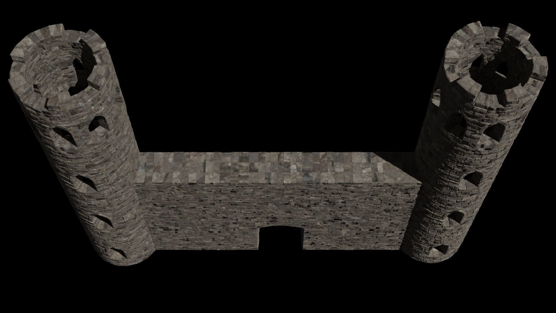 Castle 3D model_6