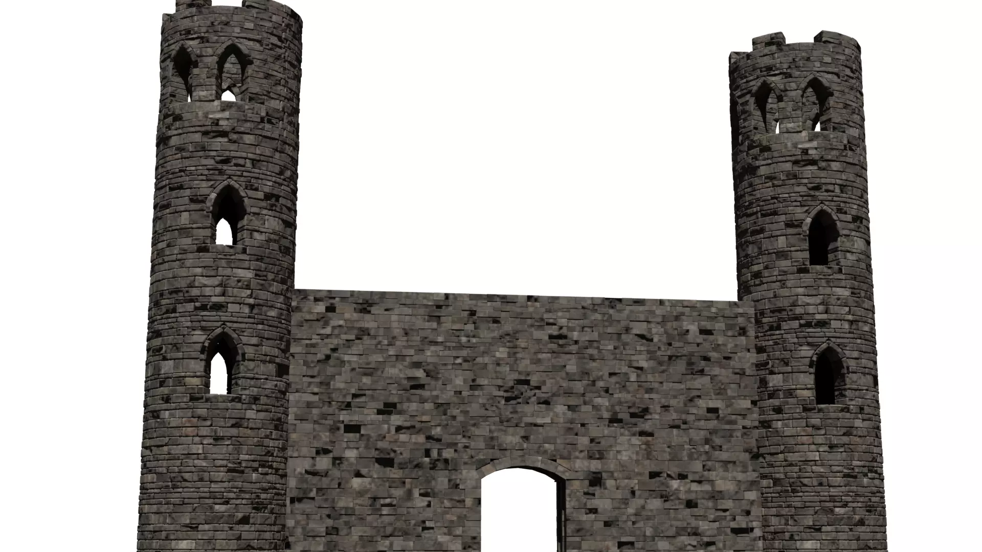 Castle 3D model_0