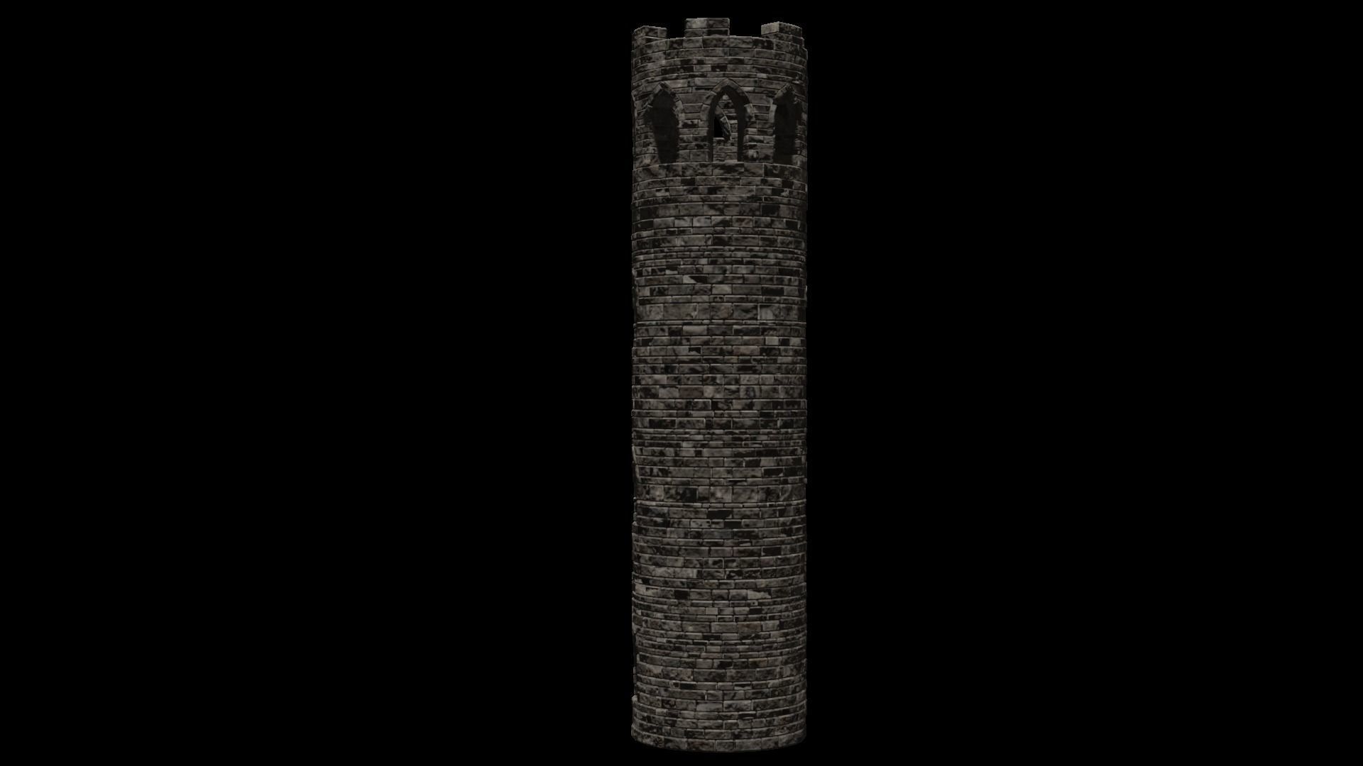 Castle 3D model_4