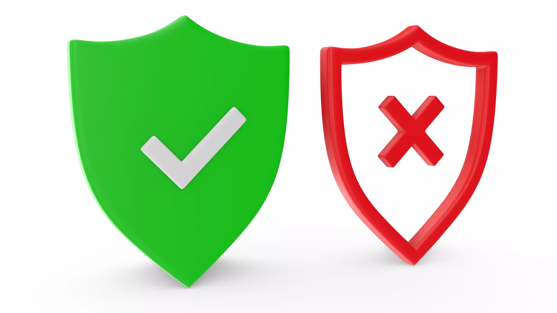 Shield Set Low-poly 3D model_0