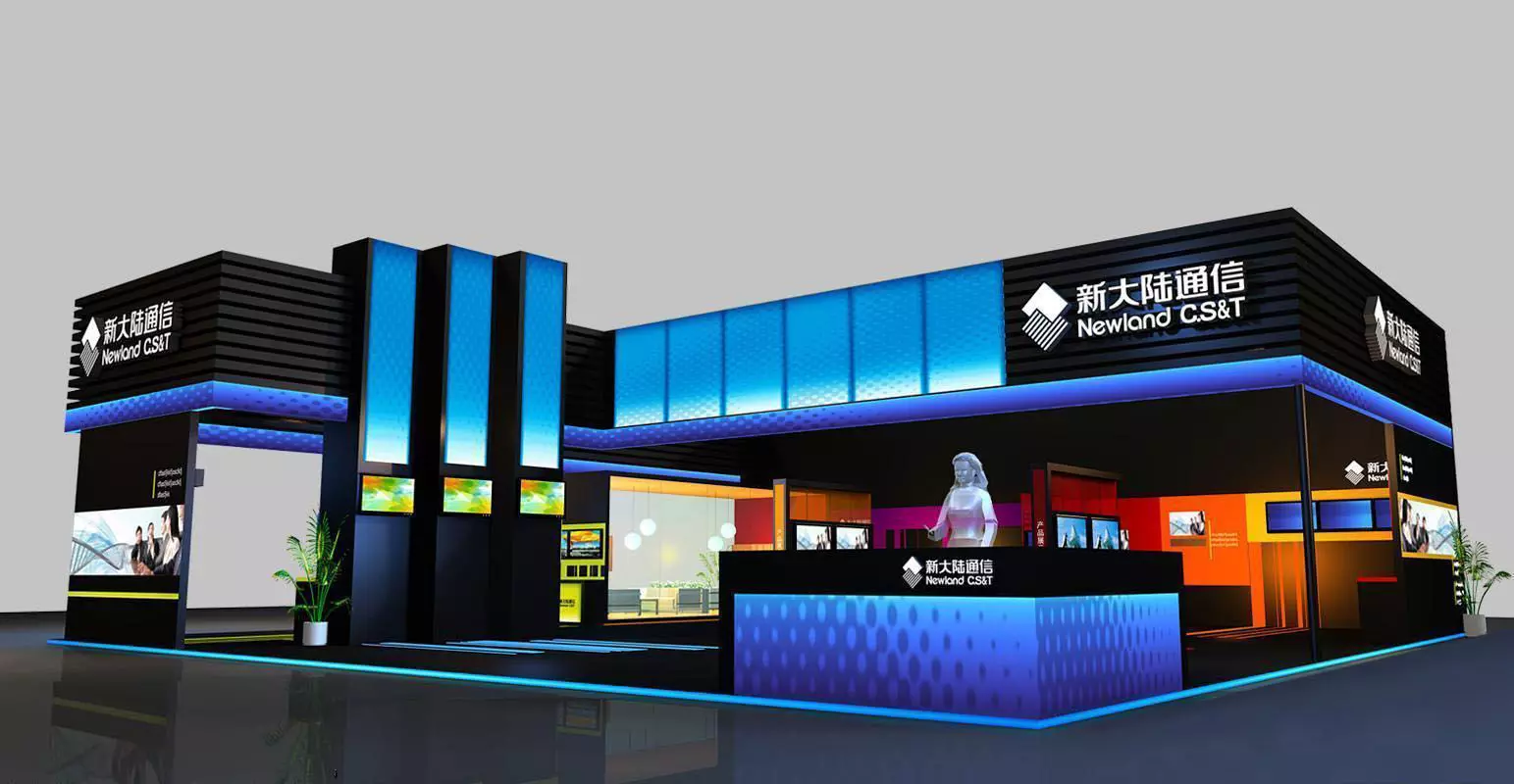 Exhibition - Area - 14X14-3DMAX2009-021 3D model