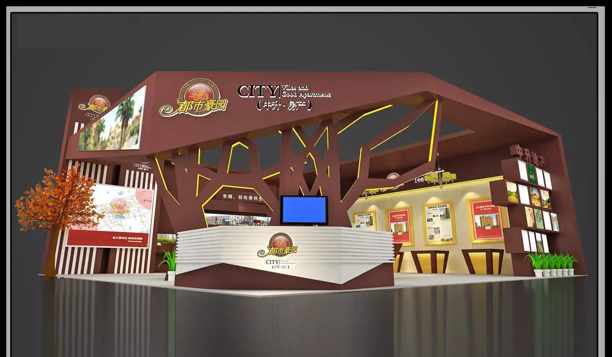 Exhibition - Area - 14X14-3DMAX2010-022 3D model_0