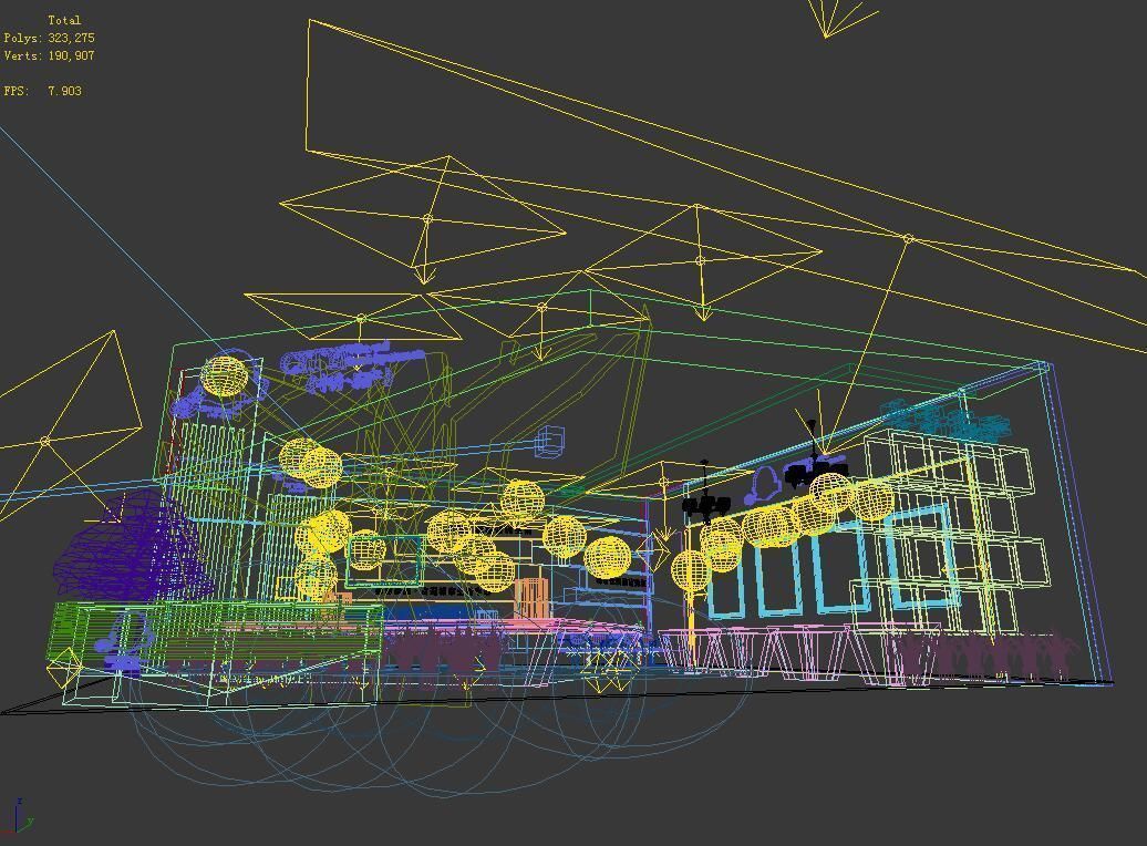 Exhibition - Area - 14X14-3DMAX2010-022 3D model_1