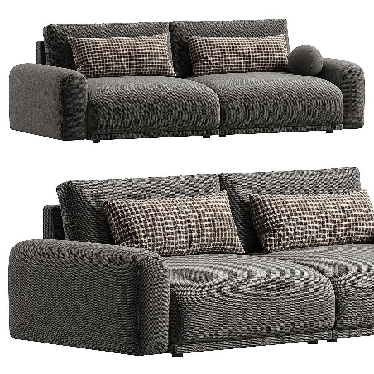 STRAIGHT SOFAS GRAIL 3D model_1