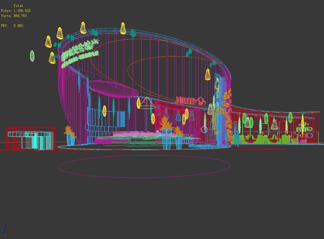 Exhibition - Area - 14X25-3DMAX2011-026 3D model_3
