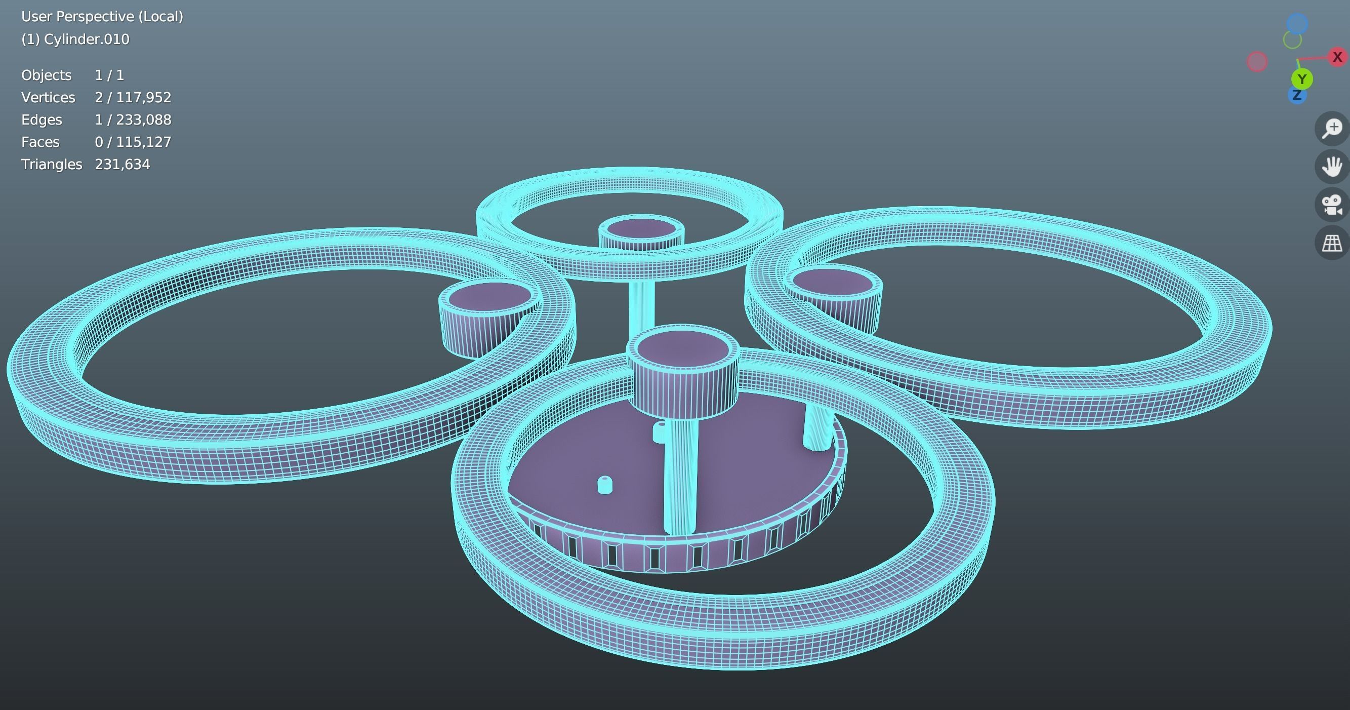 Led lamps set 3D modes 3D model_13