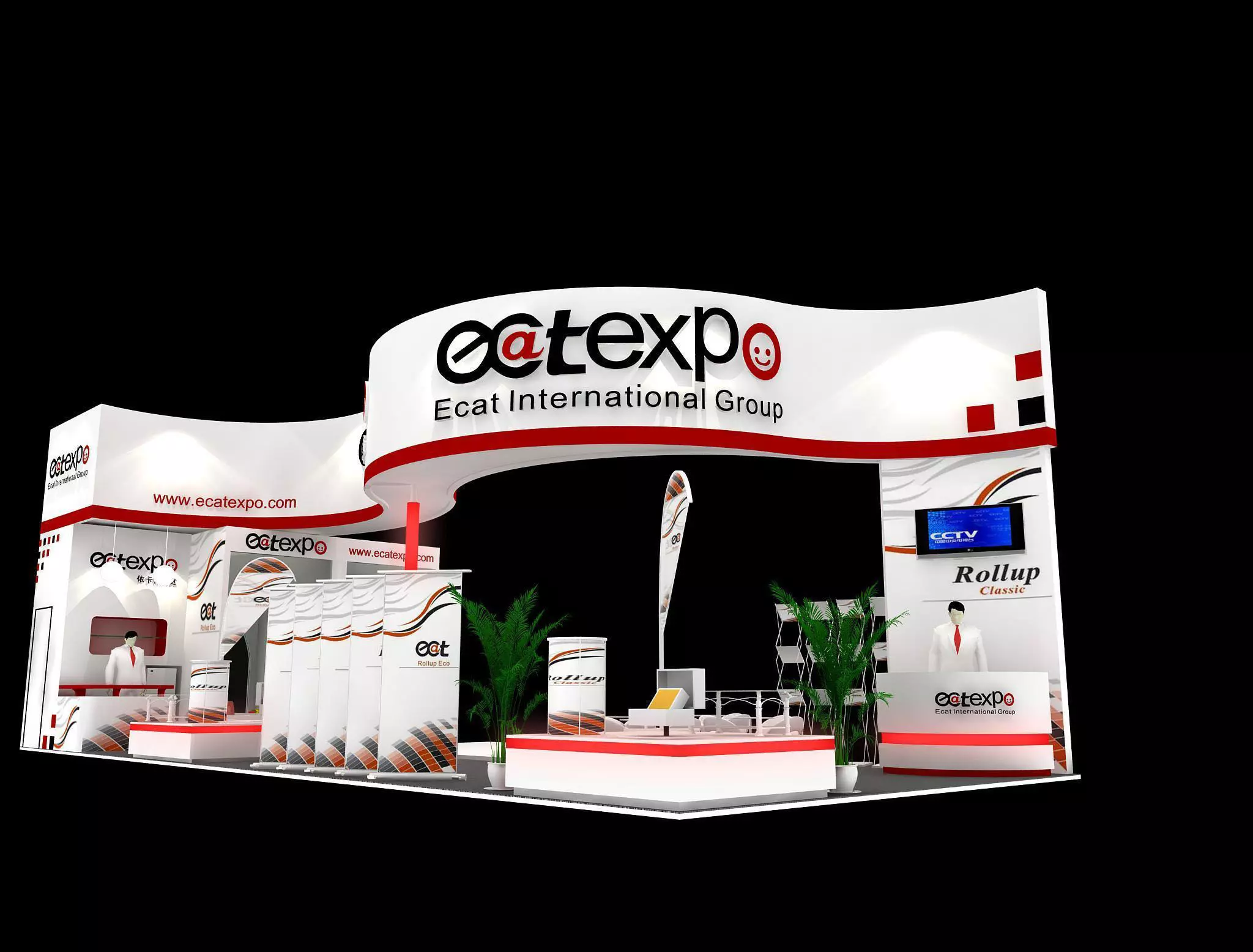 Exhibition - Area - 15X6-3DMAX2009-03 3D model_0