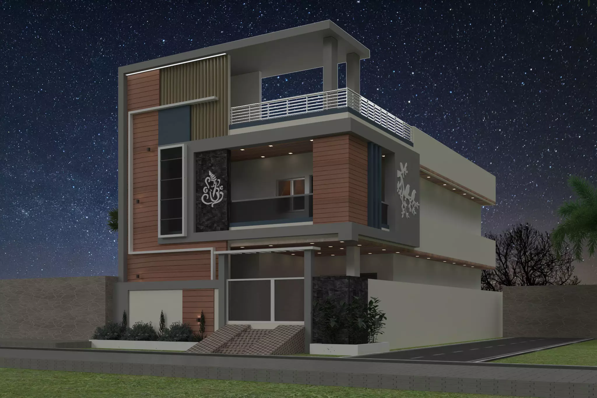 G1 BULDING WITH PLAN 3D model