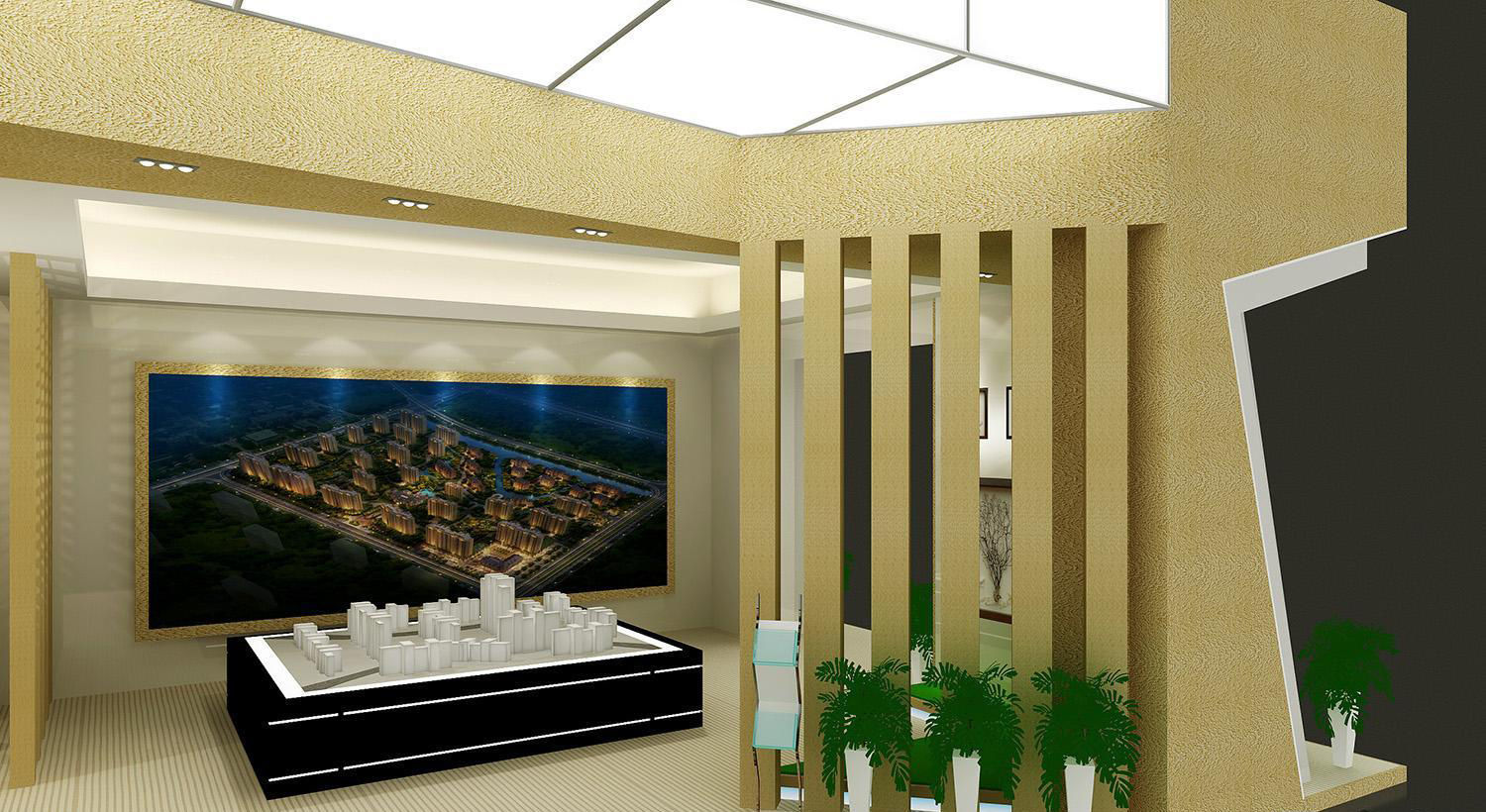 Exhibition - Area - 15X7-3DMAX2009-08 3D model_4