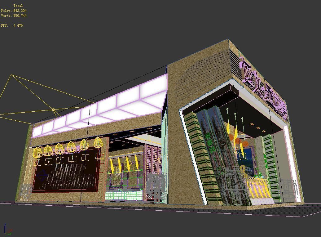 Exhibition - Area - 15X7-3DMAX2009-08 3D model_8