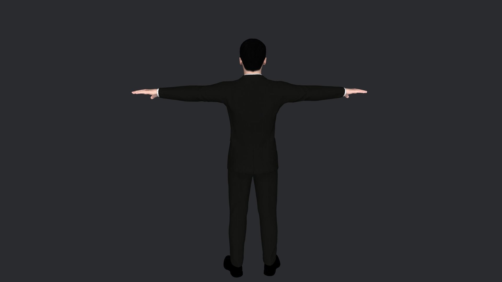 Joey Tribbiani Hyper Realistic Full Body Rigged Character 3D model_33