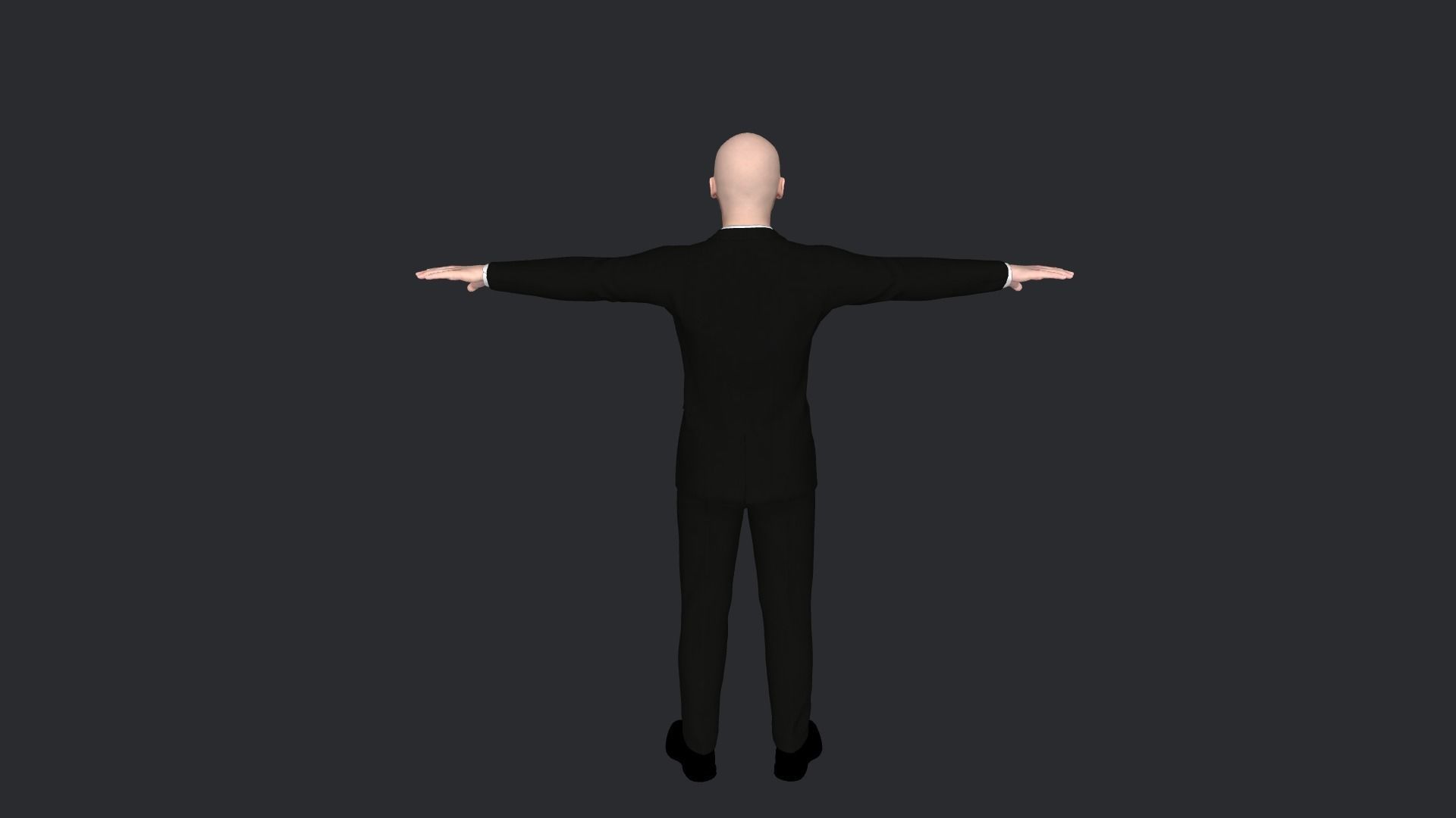Joey Tribbiani Hyper Realistic Full Body Rigged Character 3D model_32