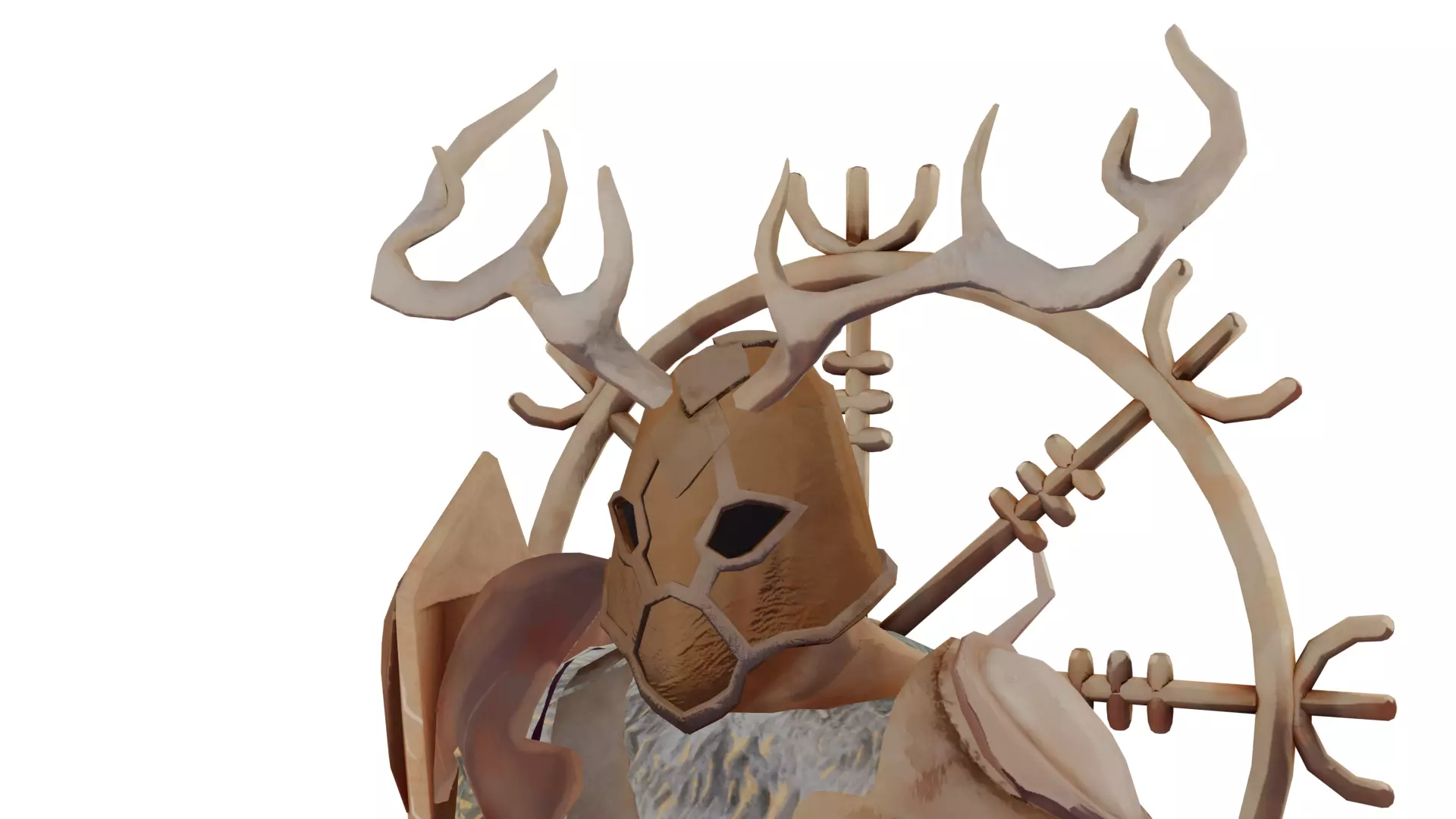 vidar Low-poly 3D model_0