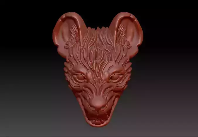 HYENAS ANIMAL 3D print model