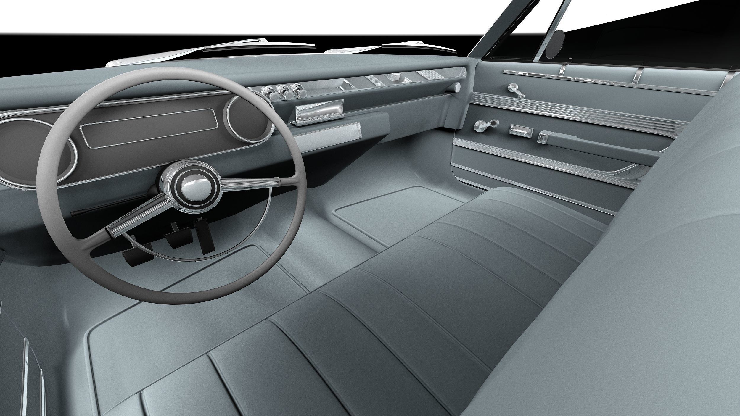 Chevrolet Impala CG 1965 3D model_16