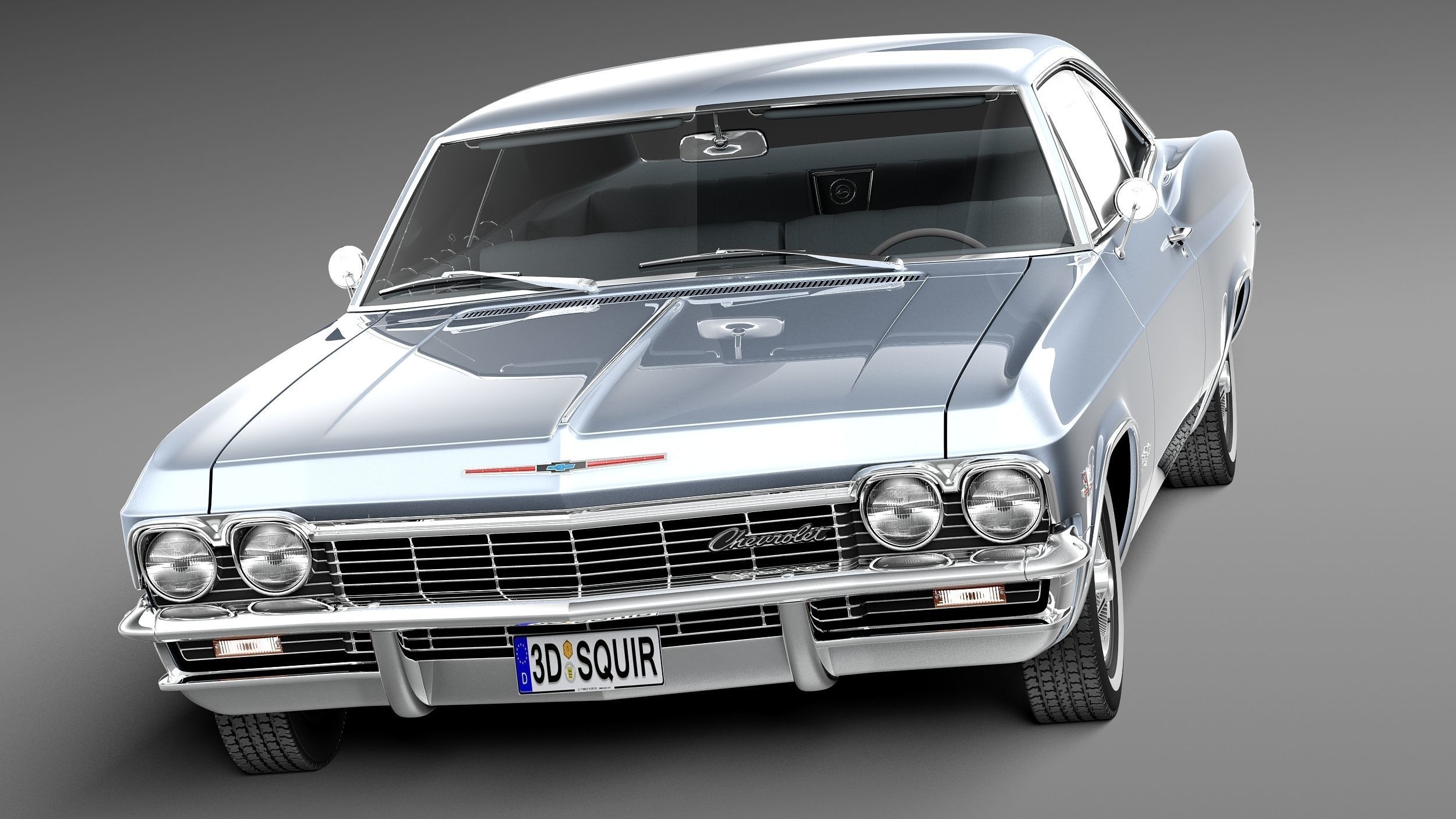 Chevrolet Impala CG 1965 3D model_1