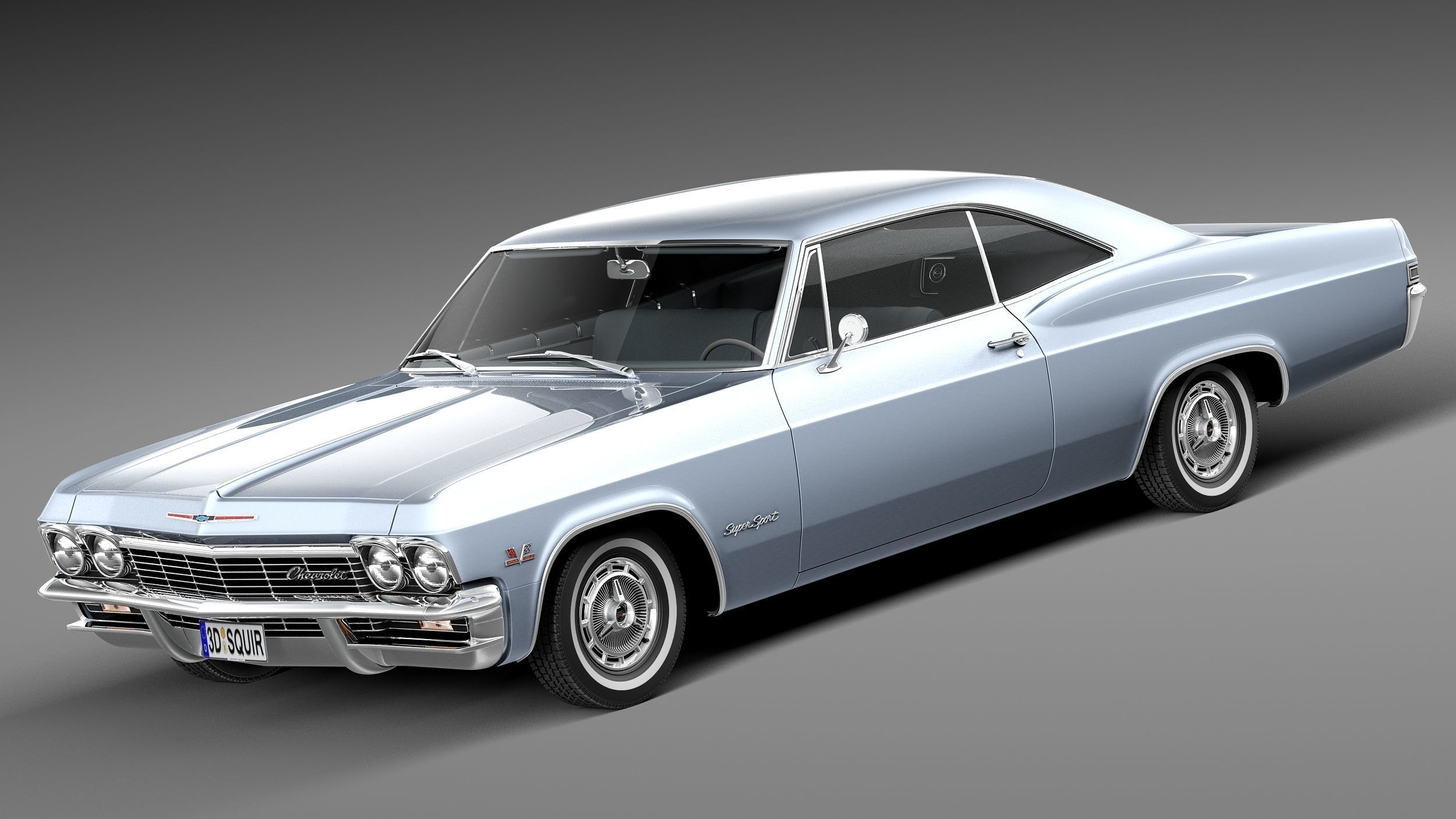 Chevrolet Impala CG 1965 3D model_4