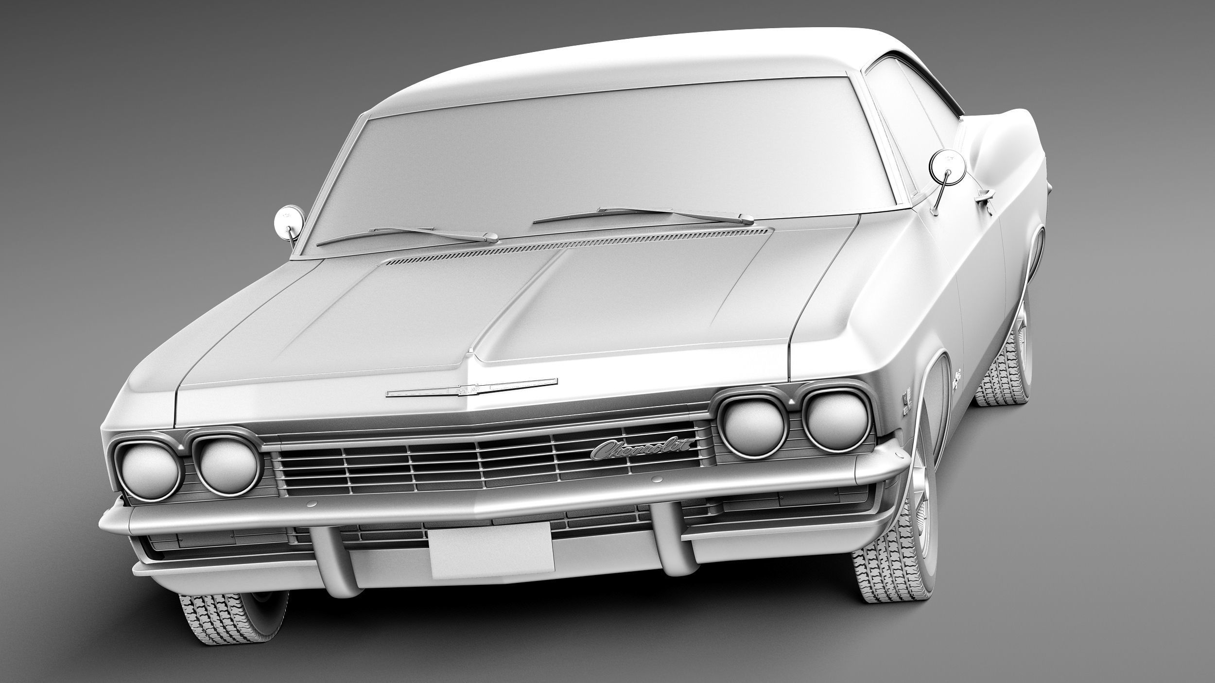 Chevrolet Impala CG 1965 3D model_9