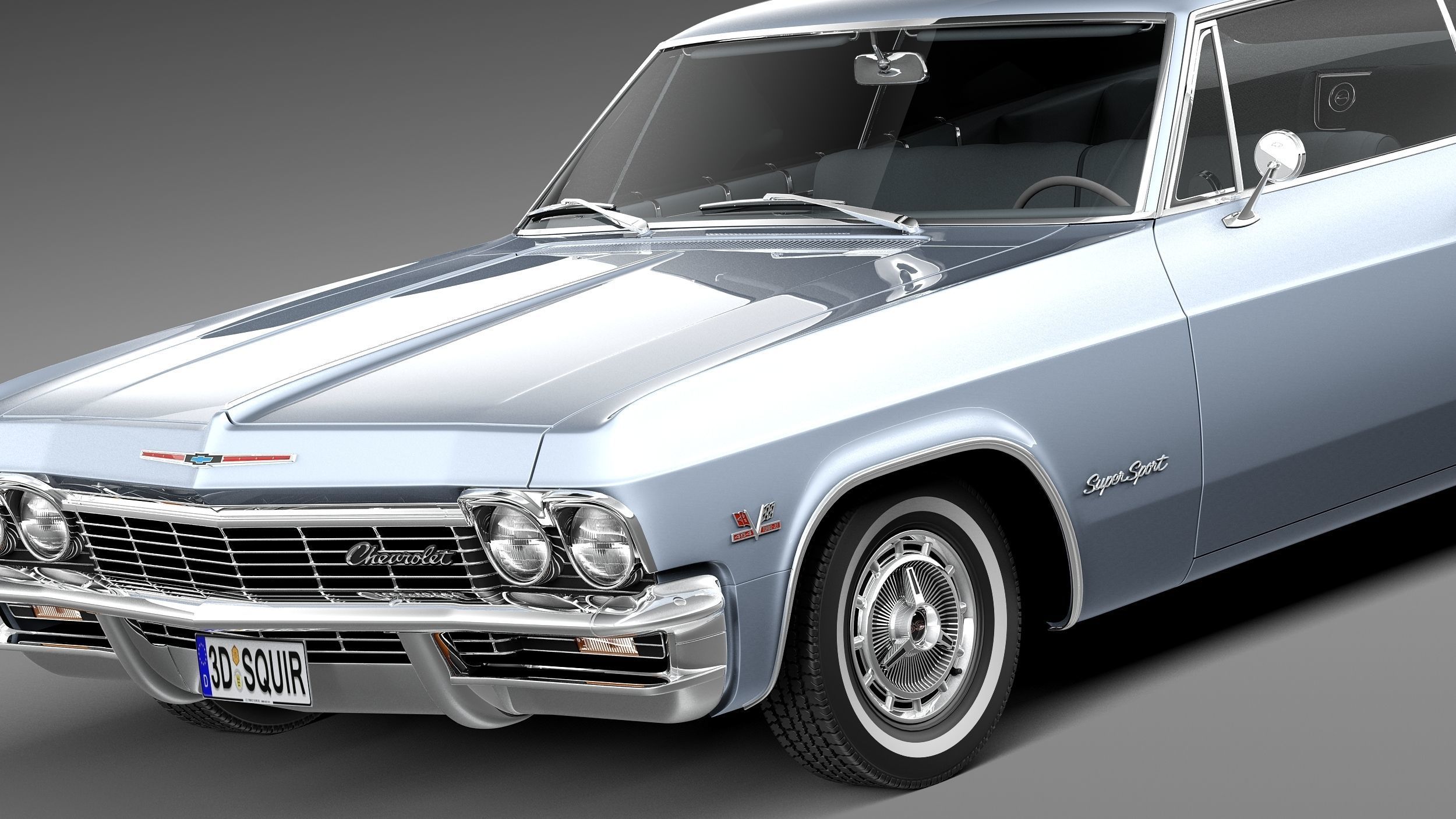 Chevrolet Impala CG 1965 3D model_3