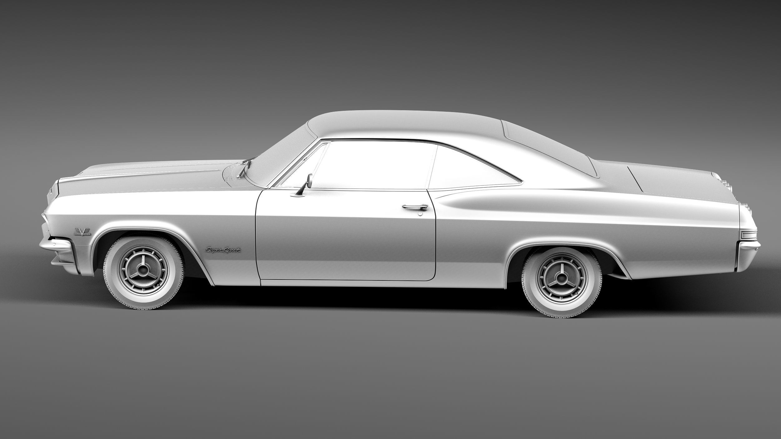 Chevrolet Impala CG 1965 3D model_14