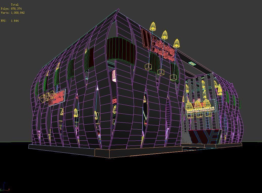 Exhibition - Area - 15X9-3DMAX2009-03 3D model_3