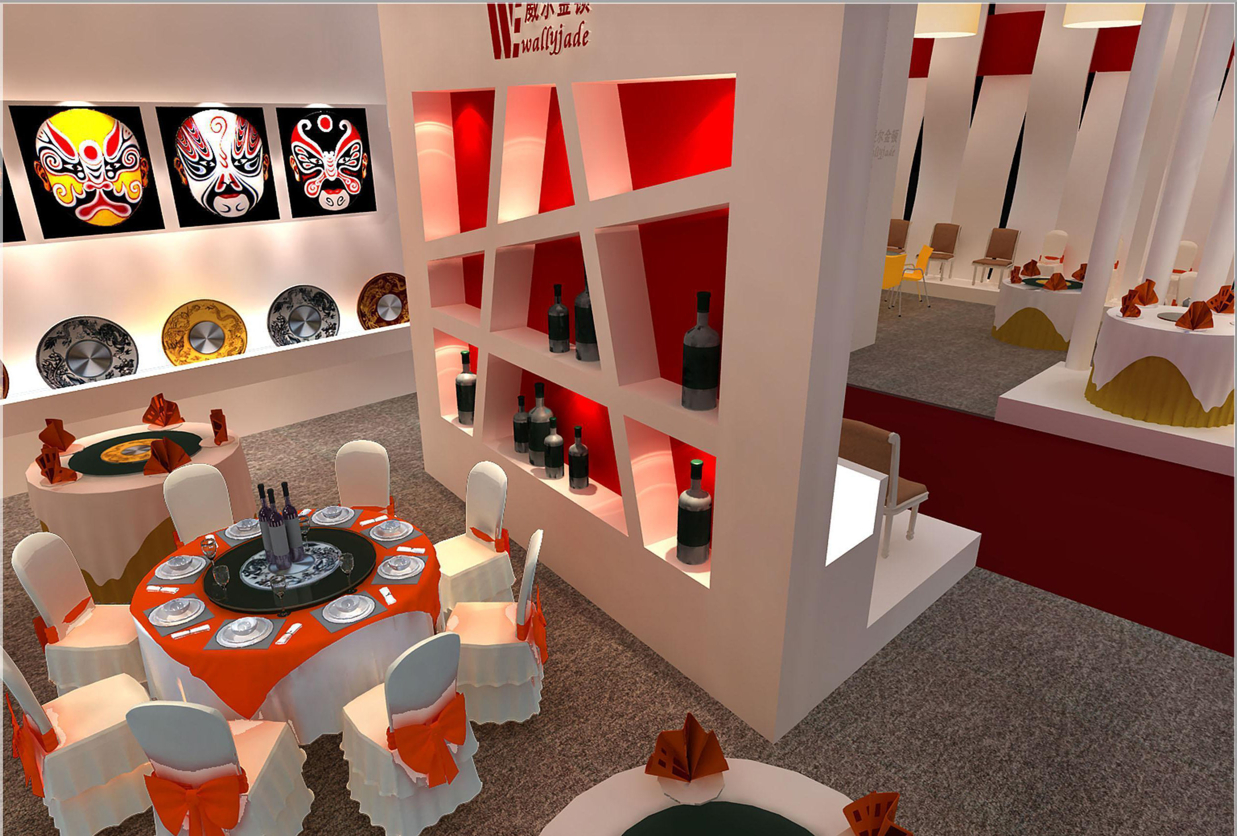 Exhibition - Area - 15X9-3DMAX2009-03 3D model_8