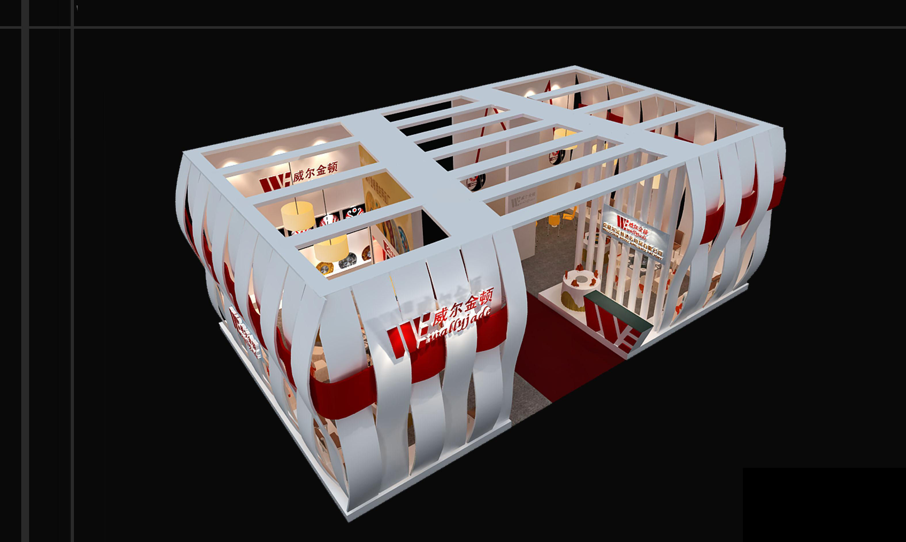 Exhibition - Area - 15X9-3DMAX2009-03 3D model_6