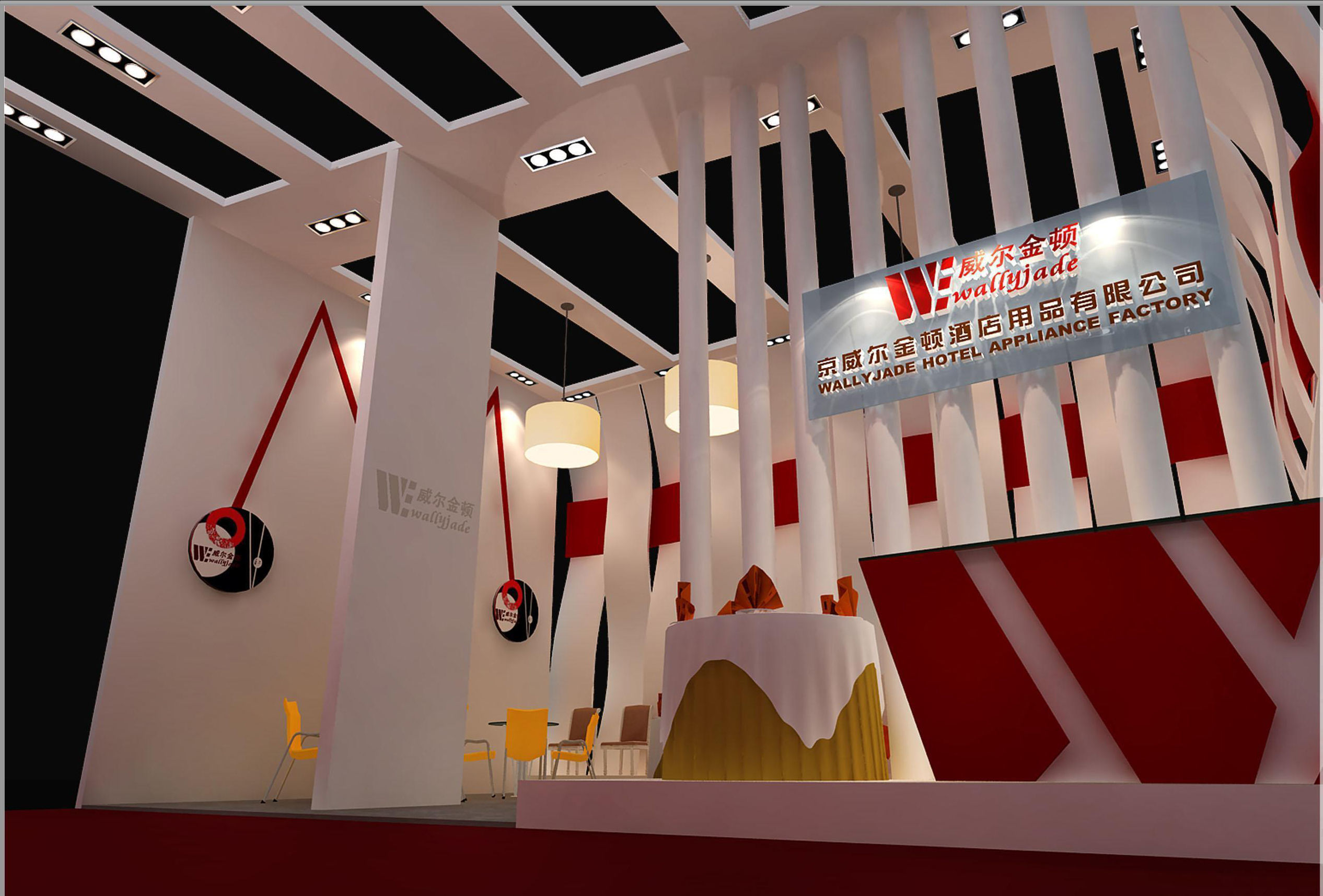 Exhibition - Area - 15X9-3DMAX2009-03 3D model_7