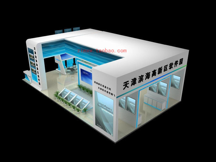 Exhibition - Area - 15X9-3DMAX2009-05 3D model_3