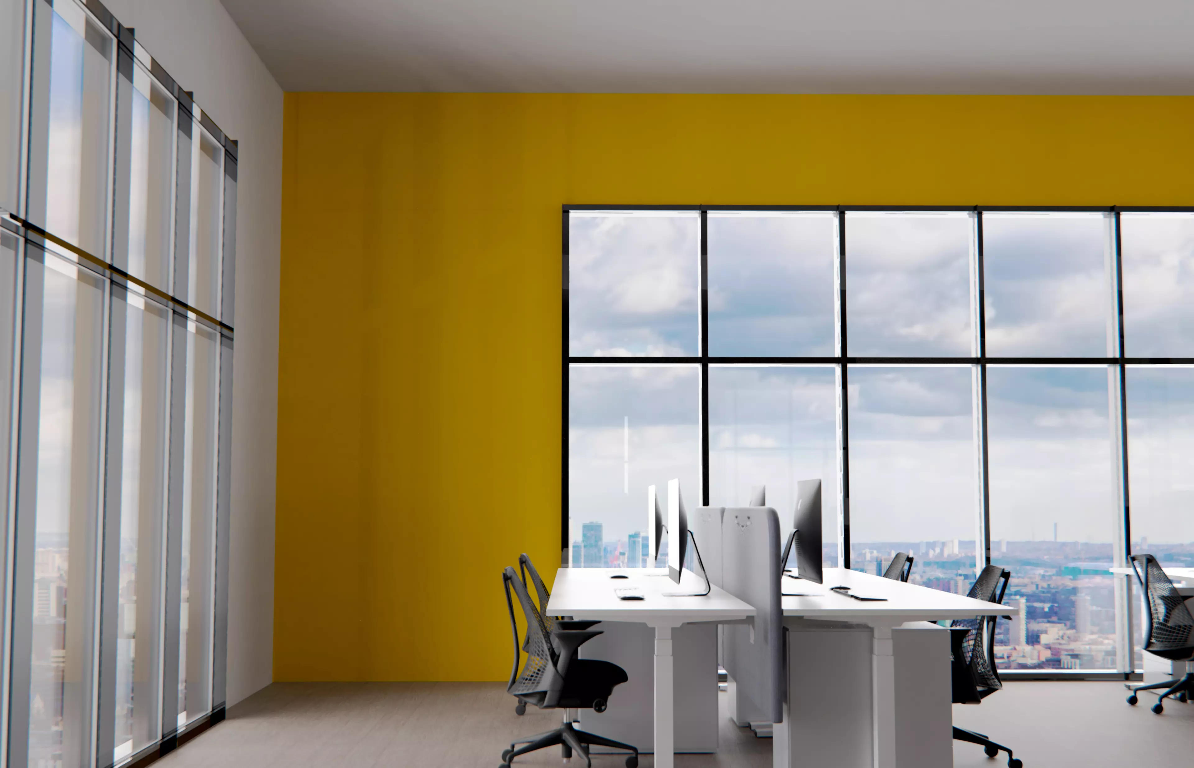 OFFICE SCENE 3D model_0
