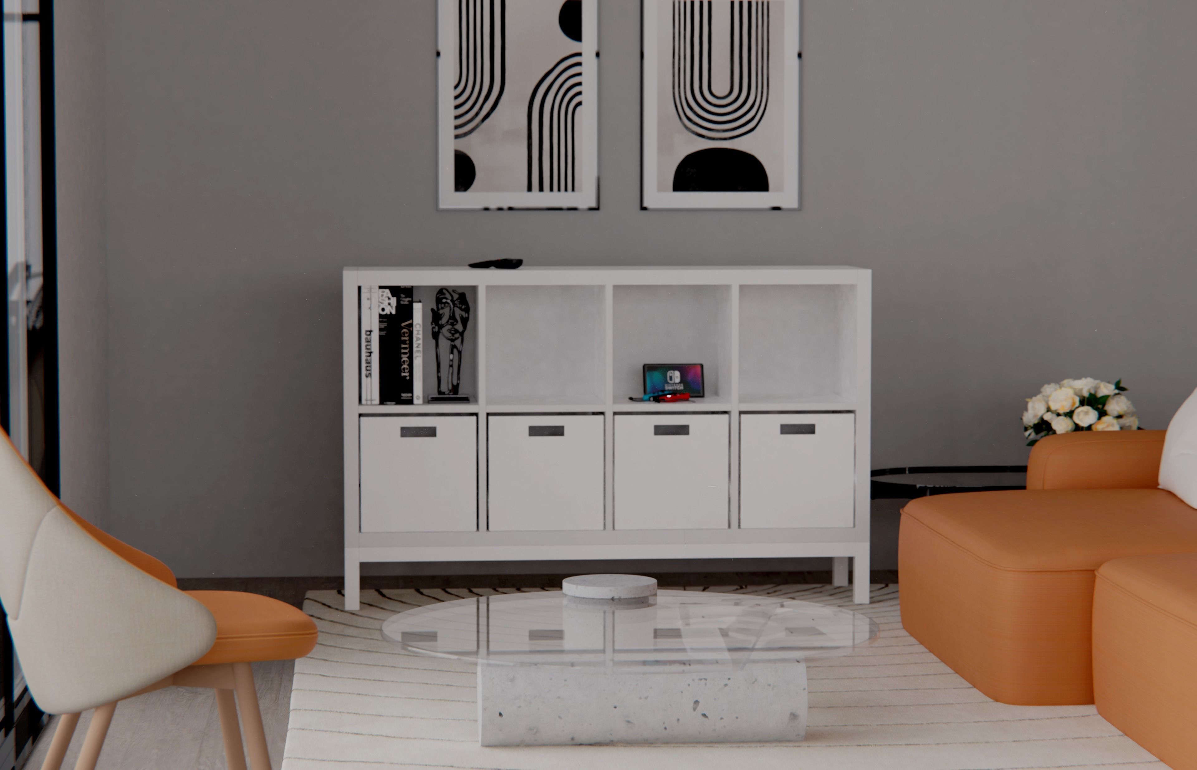 OFFICE SCENE 3D model_3