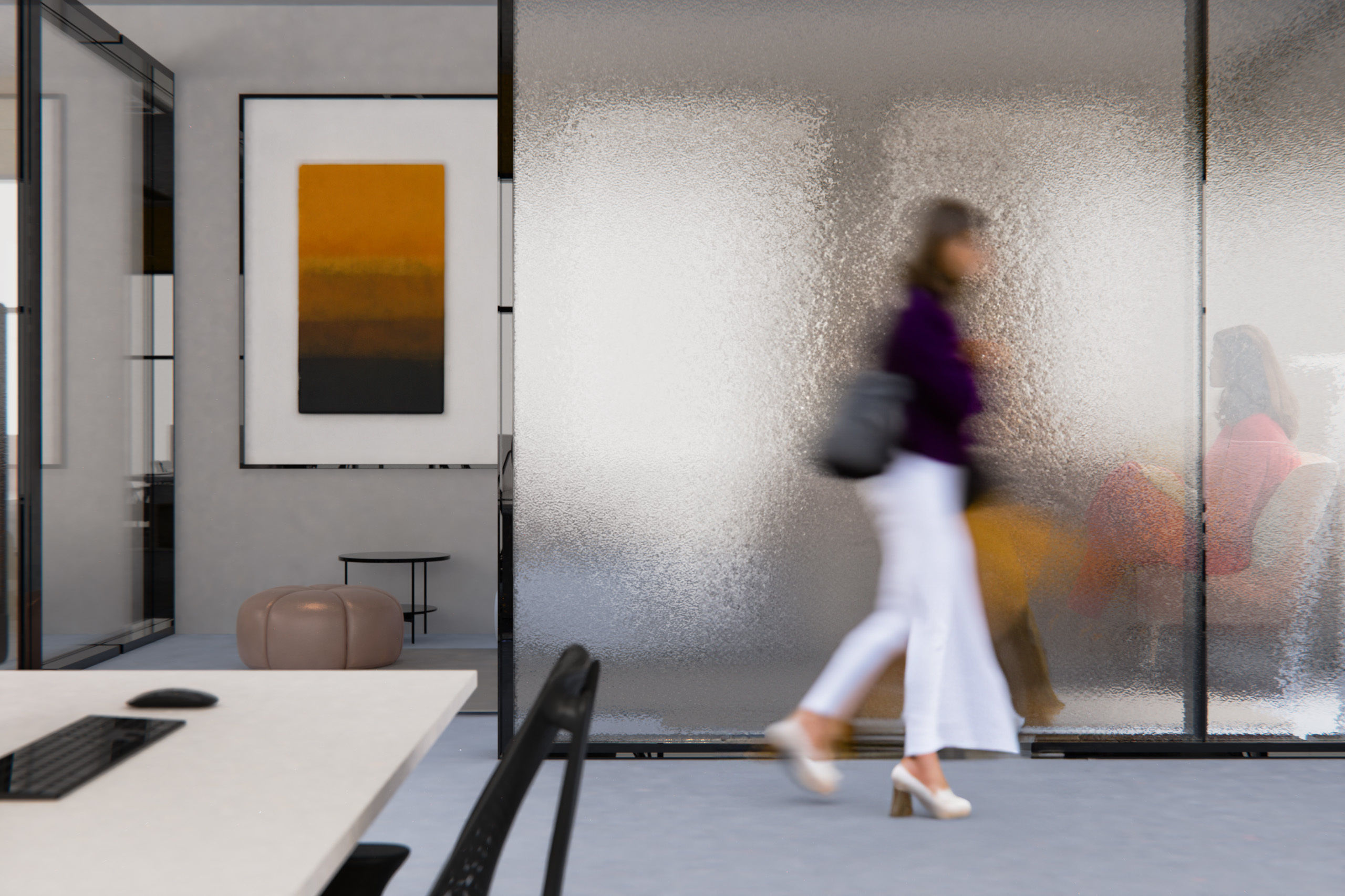 OFFICE SCENE 3D model_1