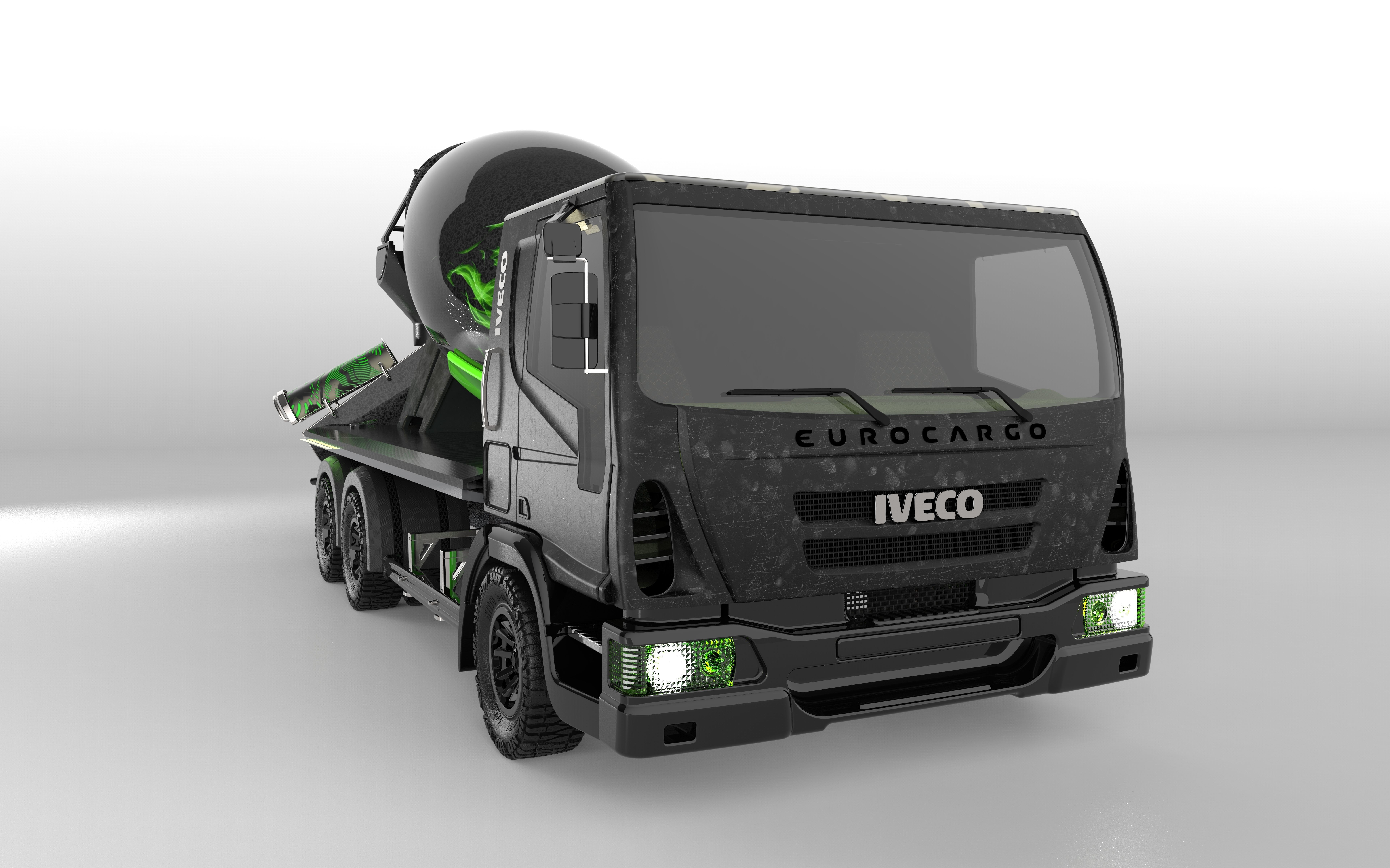 iveco truck 3D model_2
