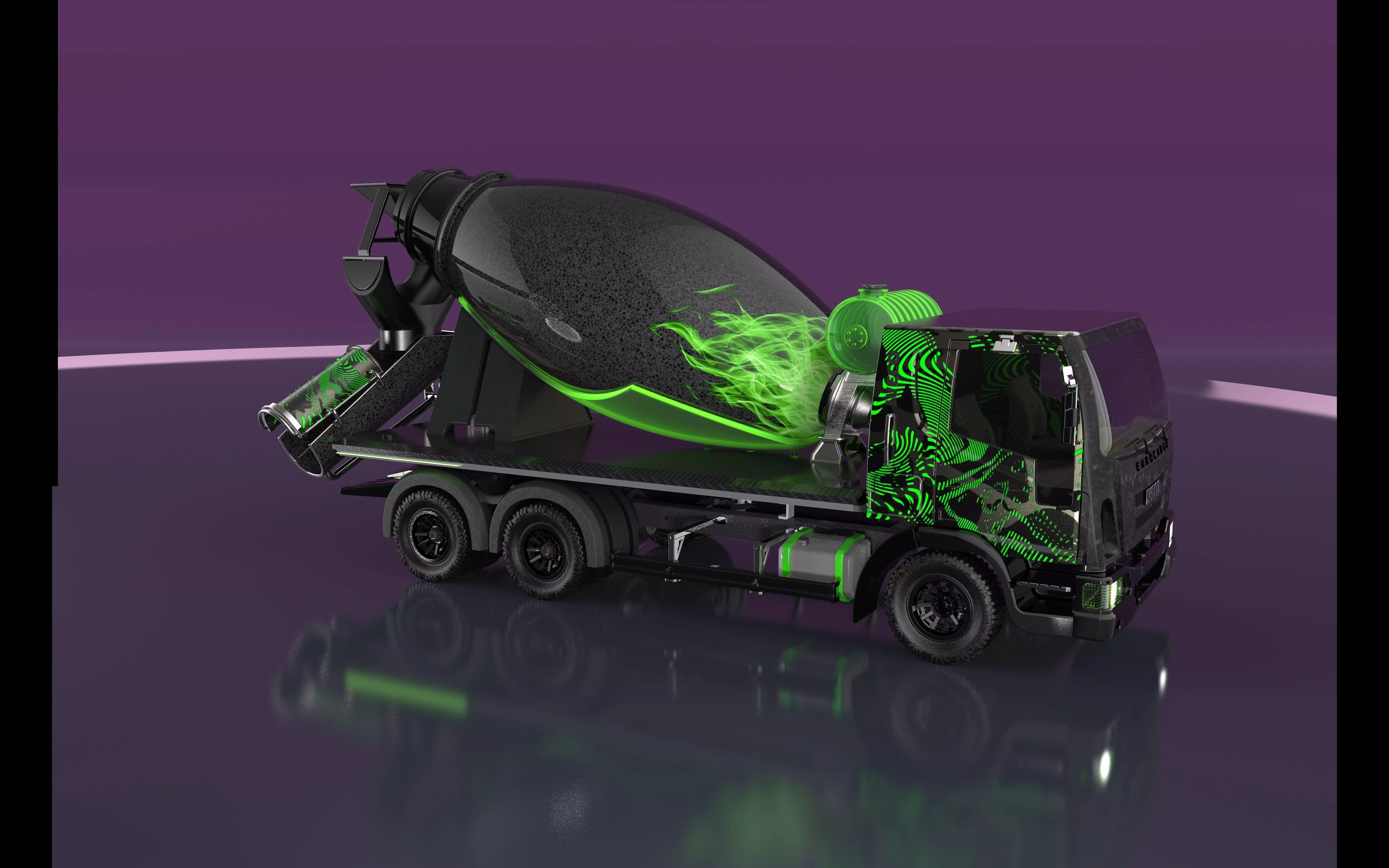 iveco truck 3D model_0