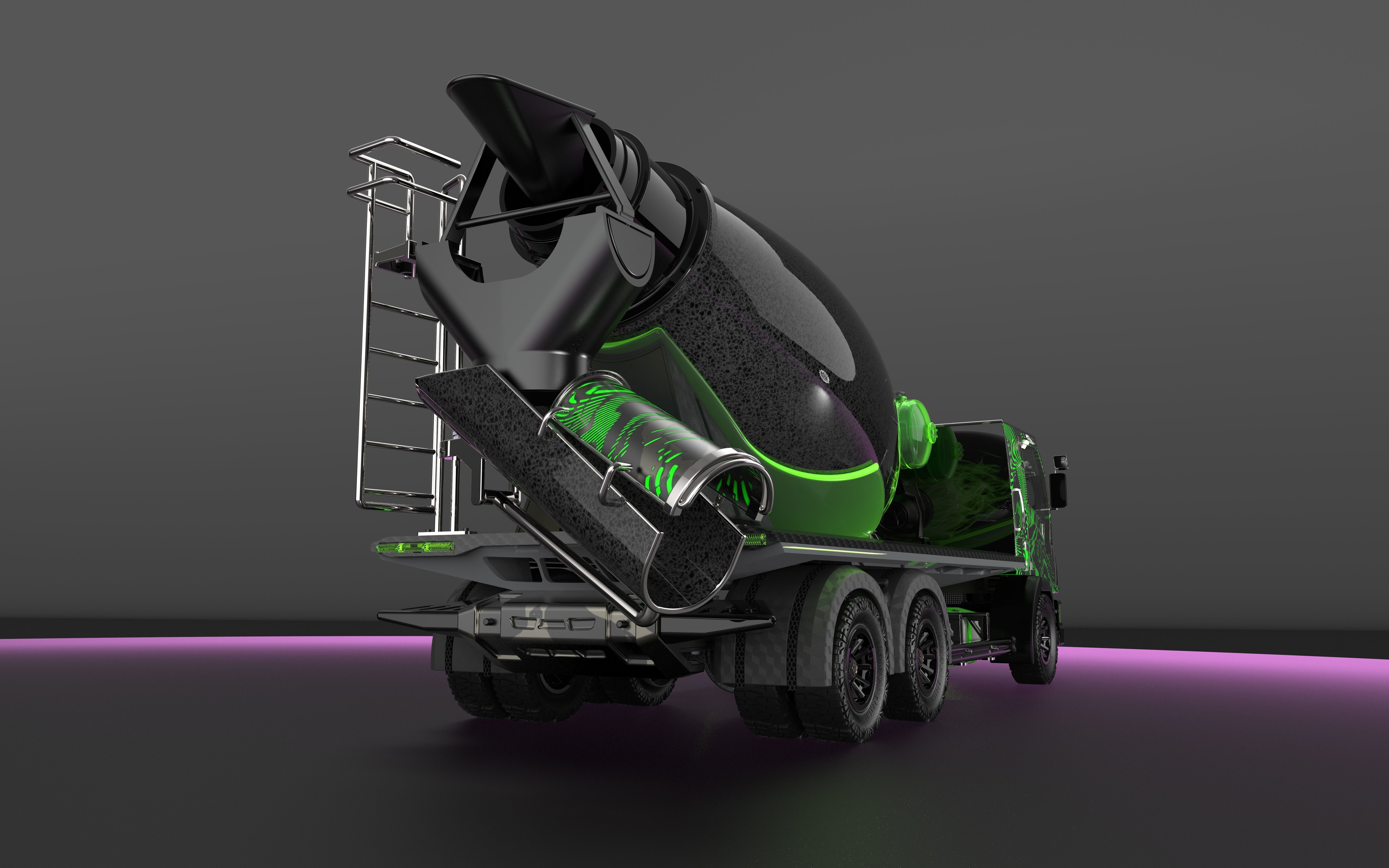 iveco truck 3D model_1