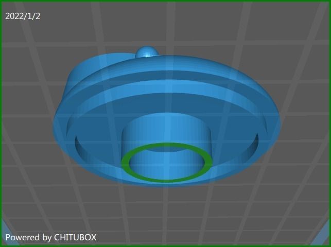 SPACE COMMUNIST SMASH FACE MAGNETIC CANNON TURRET 3D print model_2
