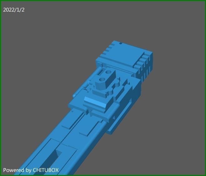 SPACE COMMUNIST SMASH FACE MAGNETIC CANNON TURRET 3D print model_11