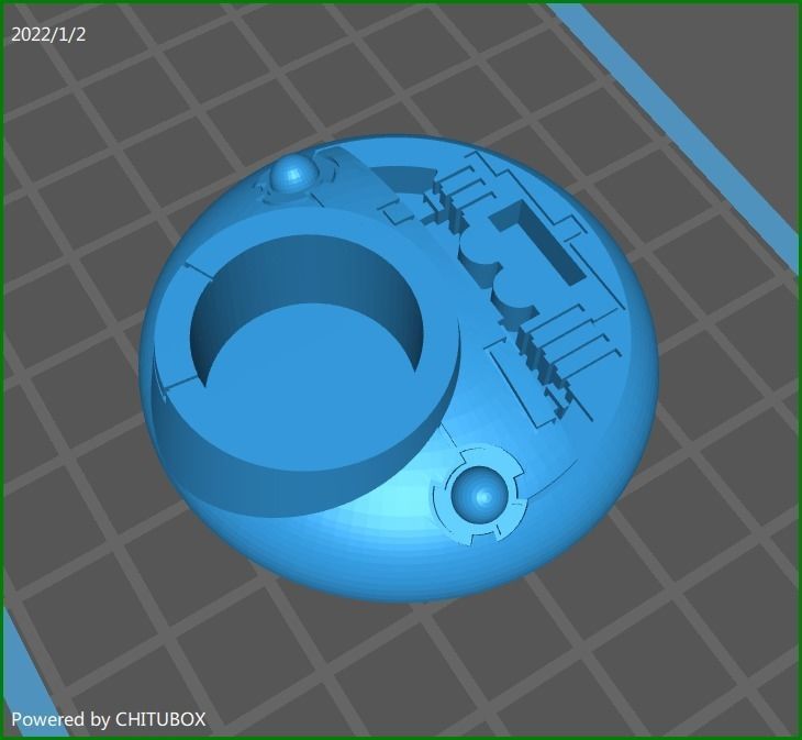 SPACE COMMUNIST SMASH FACE MAGNETIC CANNON TURRET 3D print model_1