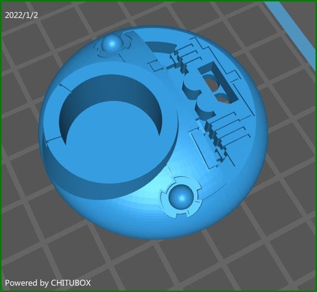 SPACE COMMUNIST SMASH FACE MAGNETIC CANNON TURRET 3D print model_3