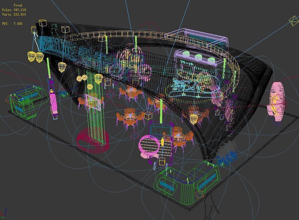 Exhibition - Area - 15X12-3DMAX2009-08 3D model_2