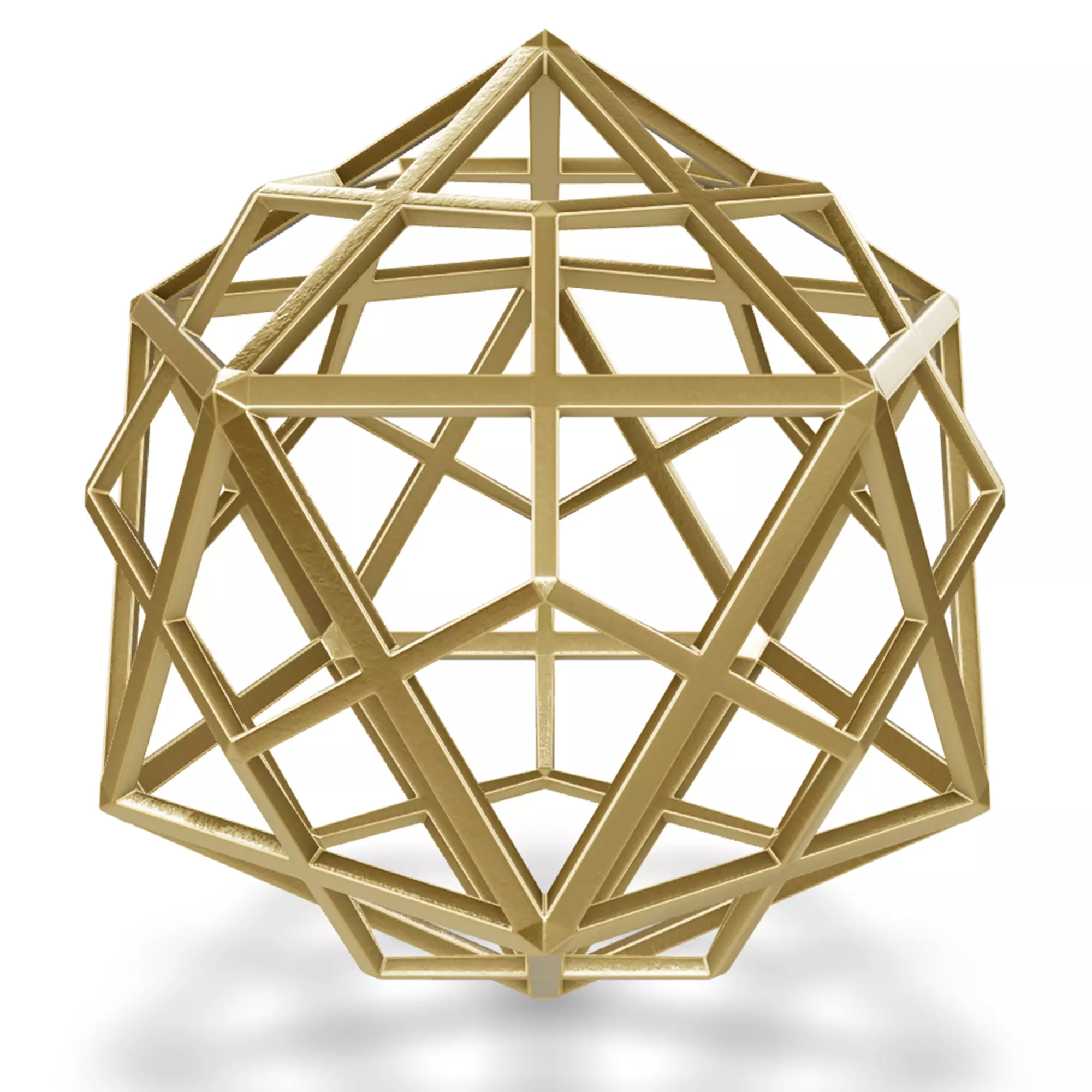 Decoration item 6 Low-poly 3D model_0