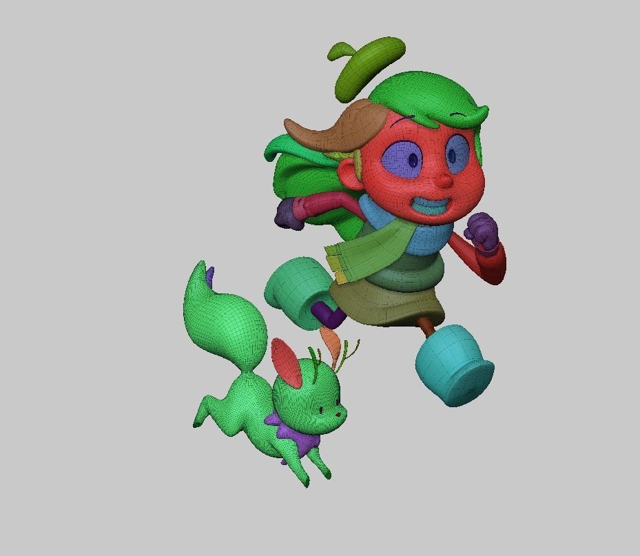 Hilda 3D print model_3