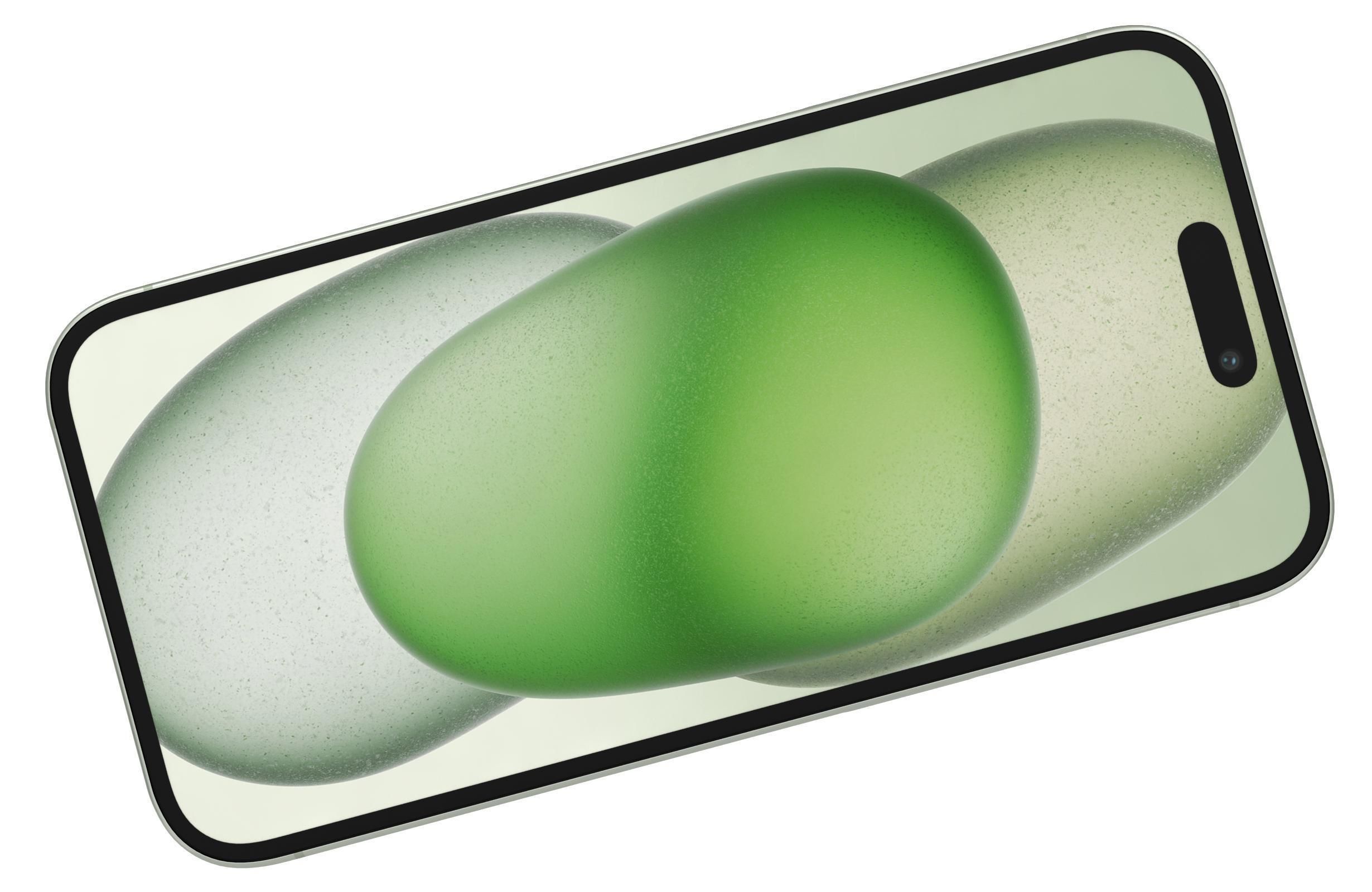 Apple iPhone 15 Green 3D model_10