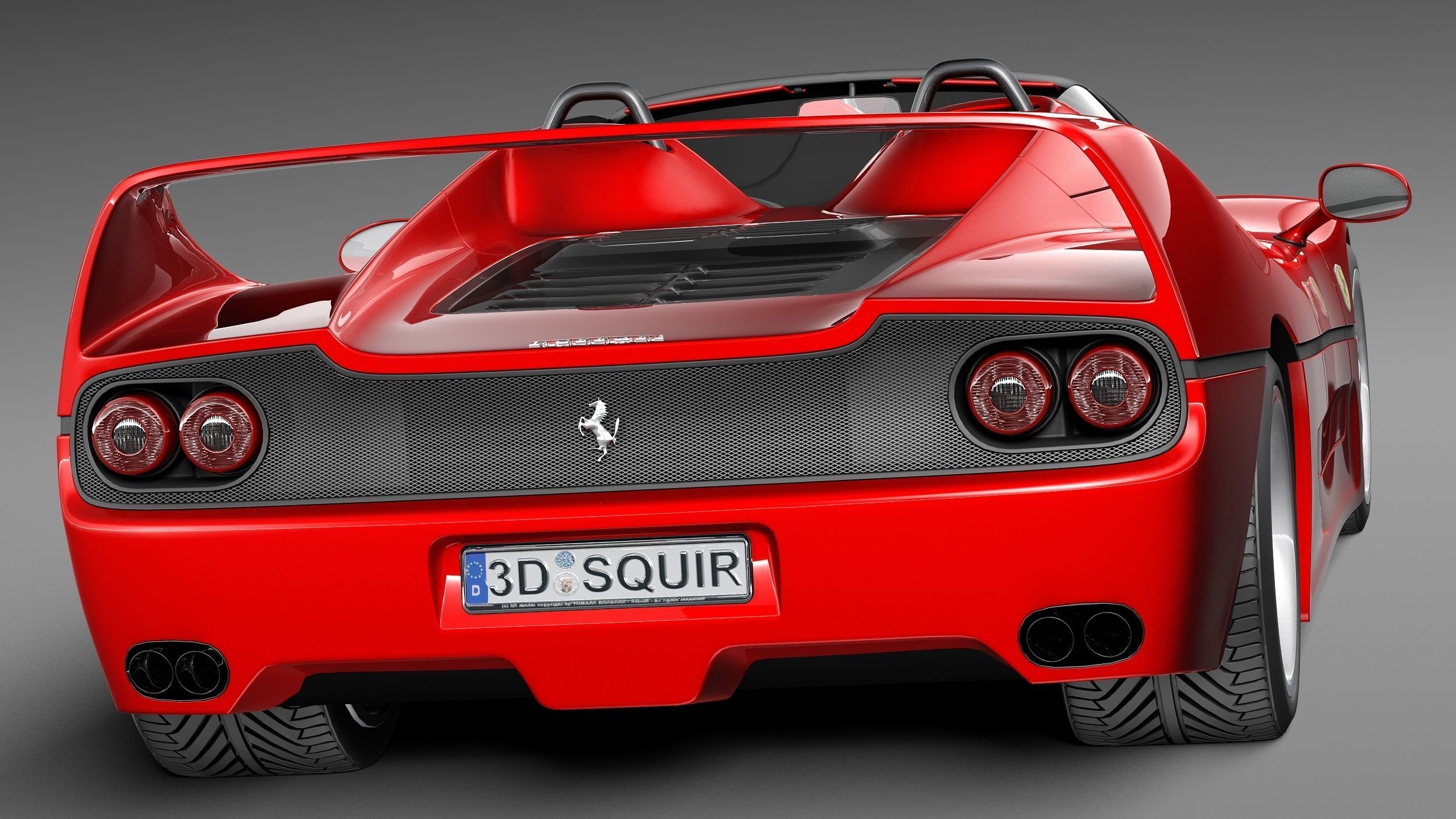 Ferrari F50 1995 3D model_5