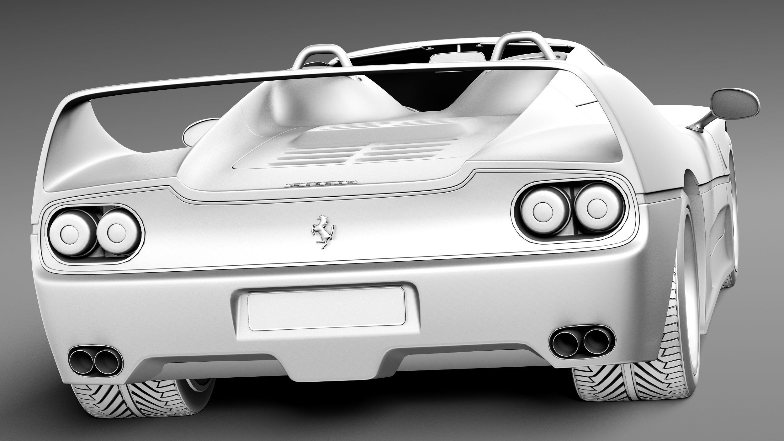 Ferrari F50 1995 3D model_13