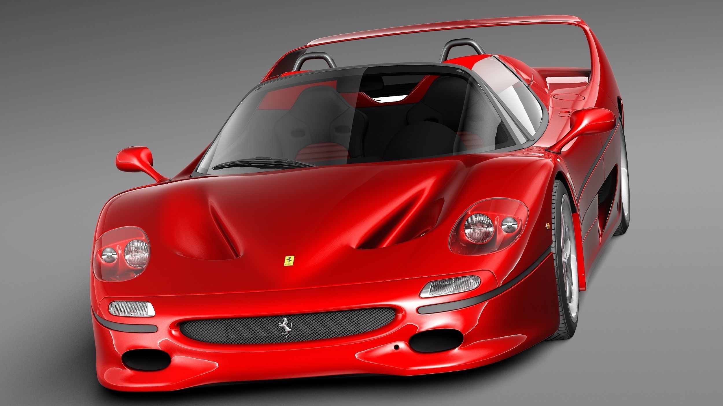 Ferrari F50 1995 3D model_1