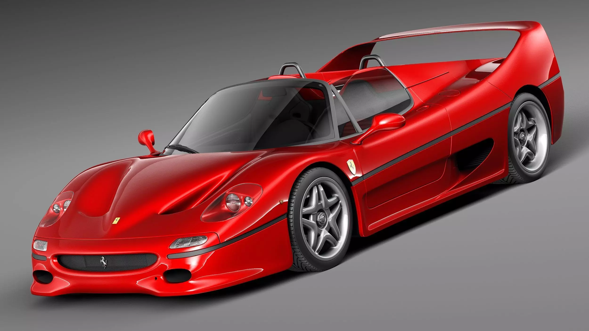 Ferrari F50 1995 3D model_0
